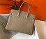 Hermes Birkin 30cm Bag in Tourterelle Clemence Leather with GHW
