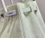 Hermes Birkin 30cm Bag in Vert Fizz Clemence Leather with PHW
