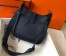 Hermes Evelyne III 29 Bag in Dark Blue Clemence Leather