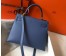 Hermes Kelly 28cm Sellier Bag in Blue Agate Epsom Leather with GHW