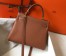 Hermes Kelly 32cm Retourne Bag in Gold Clemence Leather with GHW