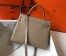 Hermes Kelly 32cm Retourne Bag in Tourterelle Clemence Leather with GHW