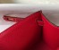 Hermes Kelly Pochette Clutch In Red Epsom Leather