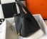 Hermes Picotin Lock 12 Bag in Black Clemence Leather with GHW