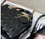 Dior Lady Dior Medium Bag in Black Patent Cannage Calfskin