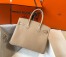 Hermes Birkin 30cm Bag in Trench Clemence Leather with GHW