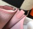 Hermes Mini Evelyne 16 Amazone Bag in Pink Clemence Leather
