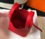Hermes Picotin Lock 18 Bag in Red Clemence Leather with GHW