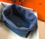 Hermes Picotin Lock 12 Bag in Blue Agate Clemence Leather with PHW