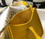 Hermes Mini Evelyne 16 Amazone Bag in Yellow Clemence Leather