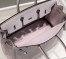 Hermes Birkin 25cm Bag in Mauve Pale Clemence Leather with PHW