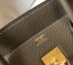 Hermes Birkin 30cm Bag in Taupe Clemence Leather with GHW