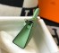 Hermes Kelly Mini II Sellier Bag in Vert Criquet Epsom Leather