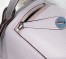 Hermes Lindy Mini Bag in Mauve Pale Clemence Leather with PHW