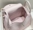 Hermes Lindy 30cm Bag in Mauve Pale Clemence Leather with PHW