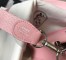 Hermes Mini Evelyne 16 Amazone Bag in Pink Clemence Leather