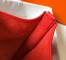 Hermes Evelyne III 29 Bag in Red Clemence Leather