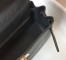 Hermes Kelly 32cm Retourne Bag in Black Clemence Leather with GHW