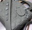 Dior Small Lady Dior My ABCDior Bag In Grey Ultramatte Calfskin