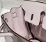 Hermes Birkin 25cm Bag in Mauve Pale Clemence Leather with PHW