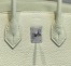 Hermes Birkin 25cm Bag in Vert Fizz Clemence Leather with PHW