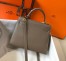 Hermes Kelly 25cm Sellier Bag in Taupe Epsom Leather with GHW