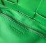Bottega Veneta Cassette Bag In Parakeet Intreccio Lambskin