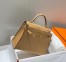 Hermes Kelly 28cm Sellier Bag in Chai Epsom Leather with GHW