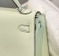 Hermes Kelly 28cm Sellier Bag in Vert Fizz Epsom Leather with PHW