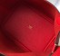 Hermes Picotin Lock 18 Bag in Red Clemence Leather with GHW