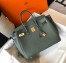 Hermes Birkin 30cm Bag in Vert Amande Clemence Leather with GHW