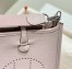 Hermes Mini Evelyne 16 Amazone Bag in Mauve Pale Clemence Leather