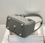 Hermes Lindy 26cm Bag in Gris Meyer Clemence Leather with GHW
