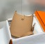 Hermes Mini Evelyne 16 Amazone Bag in Chai Clemence Leather