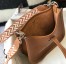 Hermes Mini Evelyne 16 Amazone Bag in Gold Clemence Leather