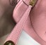 Hermes Lindy 26cm Bag in Pink Clemence Leather with GHW