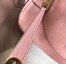 Hermes Lindy 30cm Bag in Pink Clemence Leather with GHW