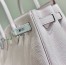 Hermes Birkin 30cm Bag in Mauve Pale Clemence Leather with PHW