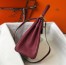 Hermes Kelly 28cm Retourne Bag in Bordeaux Clemence Leather with GHW