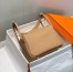 Hermes Lindy 26cm Bag in Chai Clemence Leather with GHW