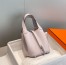 Hermes Picotin Lock 18 Bag in Mauve Pale Clemence Leather with PHW