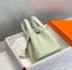 Hermes Picotin Lock 18 Bag in Vert Fizz Clemence Leather with PHW