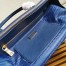 Prada Galleria Large Bag In Blue Saffiano Leather