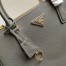 Prada Galleria Large Bag In Grey Saffiano Leather
