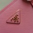 Prada Galleria Large Bag In Pink Saffiano Leather