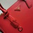 Prada Galleria Large Bag In Red Saffiano Leather