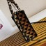 Prada Symbole Small Bag In Black/Beige Jacquard Fabric