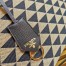 Prada Symbole Small Bag In Black/Beige Jacquard Fabric
