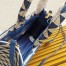 Prada Symbole Small Bag In Blue/White Jacquard Fabric