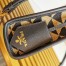 Prada Symbole Mini Bag In Black/Beige Jacquard Fabric